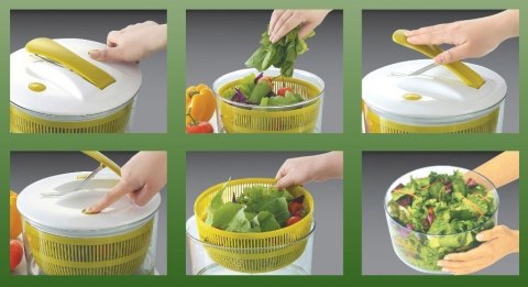 Wirówka osuszacz do sałaty Kinghoff KH-6113 Lumarko!