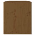  Szafka ścienna, miodowy brąz, 60x30x35 cm, lite drewno sosnowe Lumarko!
