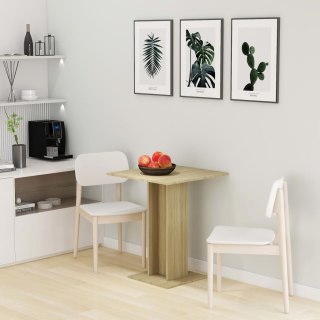  Stolik bistro, dąb sonoma, 60x60x75 cm, płyta wiórowa Lumarko!