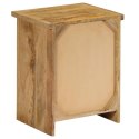  Szafka nocna, lite drewno mango, 40 x 30 x 50 cm Lumarko!
