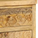  Szafka nocna, lite drewno mango, 40 x 30 x 50 cm Lumarko!