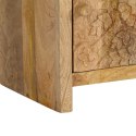  Szafka nocna, lite drewno mango, 40 x 30 x 50 cm Lumarko!