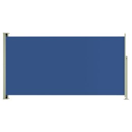  Wysuwana markiza boczna na taras, 160 x 300 cm, niebieska Lumarko!