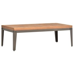 Ogrodowy stolik kawowy, 110x55x36 cm, lite drewno akacjowe Lumarko!
