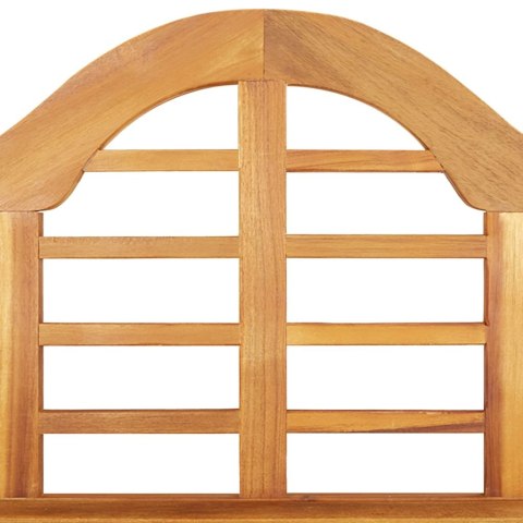  Ławka ogrodowa, 125 cm, lite drewno akacjowe Lumarko!