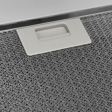  Ścienny okap kuchenny, 60 cm, stal i hartowane szkło, biały Lumarko!