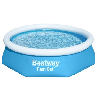 Nadmuchiwany basen Fast Set, okrągły, 244 x 66 cm, 57265 Lumarko!