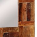  Lustro ścienne w ramie z litego drewna z odzysku, 50x80 cm Lumarko!