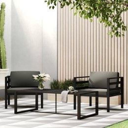  Stół ogrodowy, antracytowy, 120x60x66 cm, aluminium Lumarko!