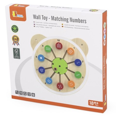  Drewniana Tablica Dopasuj Cyferki Certyfikat Fsc Lumarko!