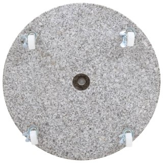  Podstawa pod parasol, granitowa, 30 kg, okrągła, szara Lumarko!