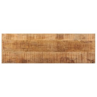  Ławka, 110 cm, lite, surowe drewno mango i stal Lumarko!