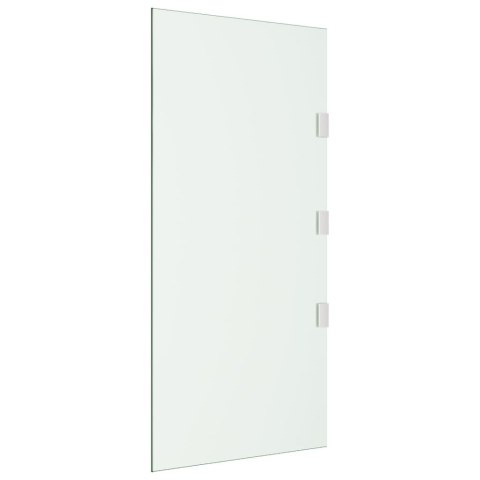  Ścianka do zadaszenia drzwi, przezroczysta, 50x100 cm, szkło Lumarko!