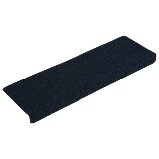  Nakładki na schody, 15 szt., igłowane, 65x25 cm, niebieskie Lumarko!