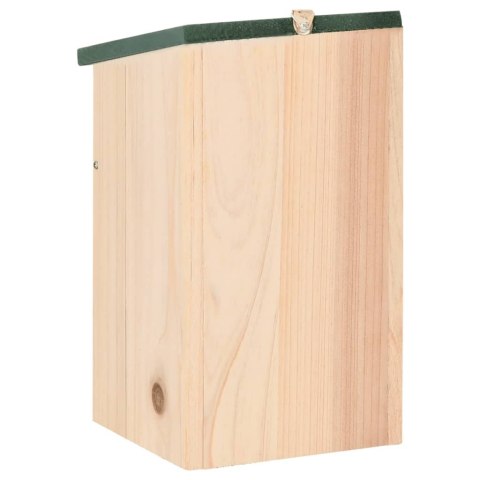  Domki dla ptaków, 8 szt., drewniane, 12 x 12 x 22 cm Lumarko!