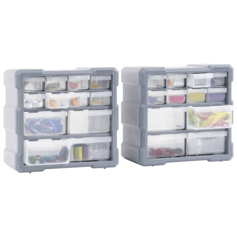  Organizery z 12 szufladkami, 2 szt, 26,5x16x26 cm Lumarko!