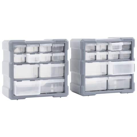  Organizery z 12 szufladkami, 2 szt, 26,5x16x26 cm Lumarko!
