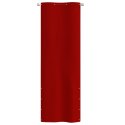  Parawan balkonowy, czerwony, 80x240 cm, tkanina Oxford Lumarko!