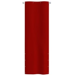  Parawan balkonowy, czerwony, 80x240 cm, tkanina Oxford Lumarko!