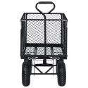  Ogrodowy wózek ręczny, czarny, 350 kg Lumarko!
