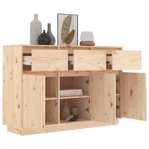  Szafka, 110x34x75 cm, lite drewno sosnowe Lumarko!