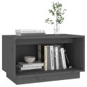  Szafka pod telewizor, szara, 60x35x35 cm, lite drewno sosnowe Lumarko!