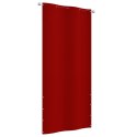  Parawan balkonowy, czerwony, 100x240 cm, tkanina Oxford Lumarko!