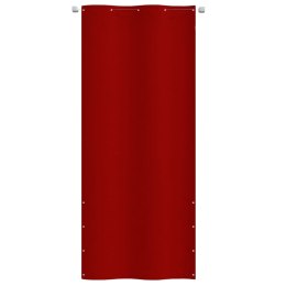  Parawan balkonowy, czerwony, 100x240 cm, tkanina Oxford Lumarko!
