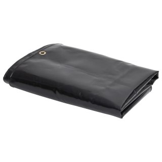 VidaXL Plandeka 650 g/m², 3 x 3 m, czarna