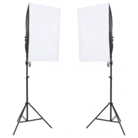  Fotograficzny zestaw studyjny z lampami i tłem Lumarko!