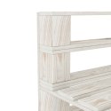  Ogrodowa sofa 4-osobowa z palet, drewniana, biała Lumarko!