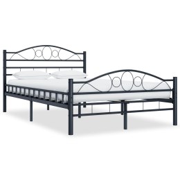  Rama łóżka, czarna, stalowa, 120 x 200 cm Lumarko!