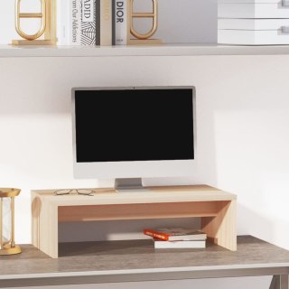  Podstawka na monitor, 50x27x15 cm, lite drewno sosnowe Lumarko!