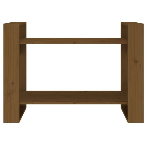  Regał/przegroda, miodowy brąz, 80x35x56,5 cm, sosnowy Lumarko!