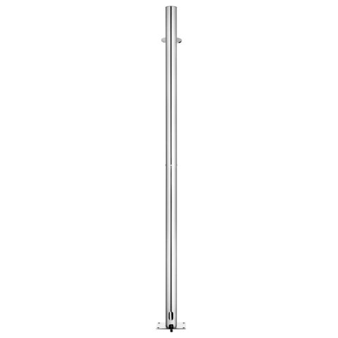  Prysznic ogrodowy z brązową podstawą, 220 cm, stal nierdzewna Lumarko!