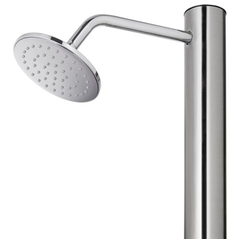  Prysznic ogrodowy z brązową podstawą, 220 cm, stal nierdzewna Lumarko!