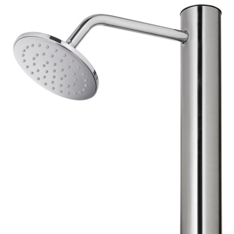  Prysznic ogrodowy z brązową podstawą, 220 cm, stal nierdzewna Lumarko!