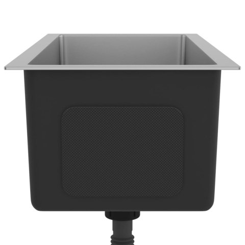  Ręcznie robiony zlew kuchenny, stal nierdzewna Lumarko!