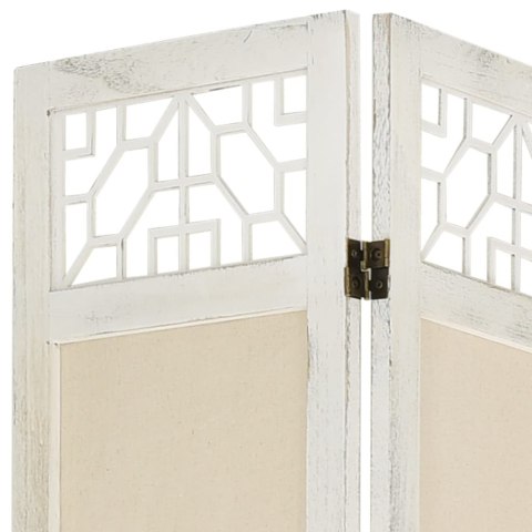  Parawan 5-panelowy, kremowy, 175 x 165 cm, tkanina Lumarko!