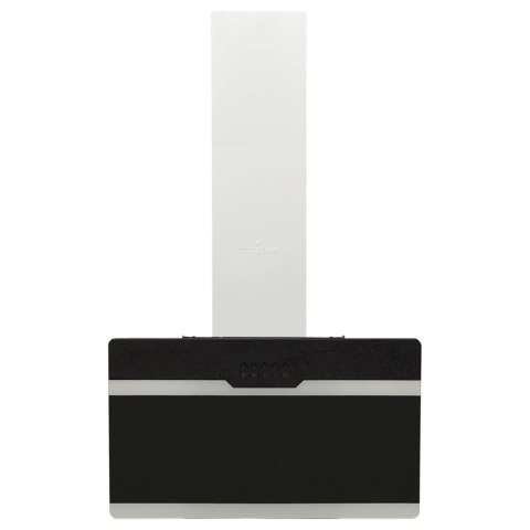  Ścienny okap kuchenny, 60 cm, stal i hartowane szkło, czarny Lumarko!