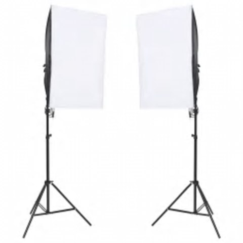  Fotograficzny zestaw studyjny z lampami i tłami Lumarko!