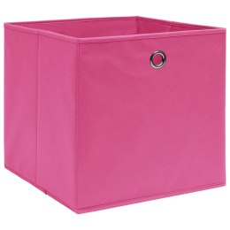  Pudełka, 10 szt., różowe, 32x32x32 cm, tkanina Lumarko!