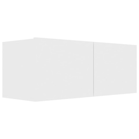  5-cz. zestaw szafek telewizyjnych, biały, płyta wiórowa Lumarko!