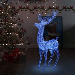  Świąteczny renifer, akryl, 250 LED, 180 cm, niebieski Lumarko!