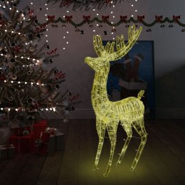  Świąteczny renifer, akryl, 250 ciepłych białych LED, 180 cm Lumarko!