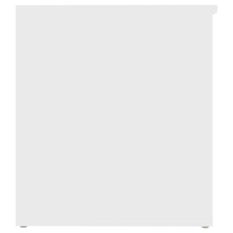  Skrzynia, biała, 84x42x46 cm, materiał drewnopochodny Lumarko!