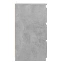  Szafka nocna, szarość betonu, 40 x 35 x 62,5 cm, płyta wiórowa Lumarko!