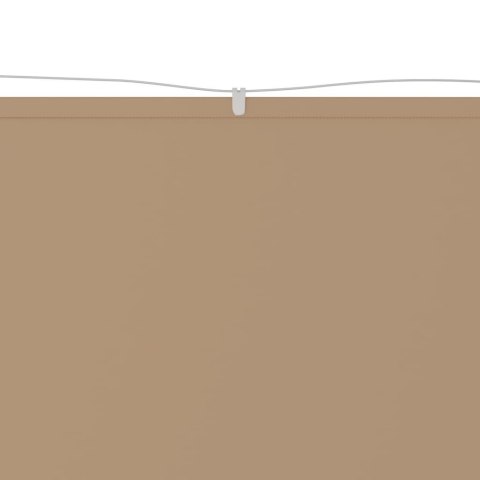  Markiza pionowa, kolor taupe, 140x420 cm, tkanina Oxford Lumarko!