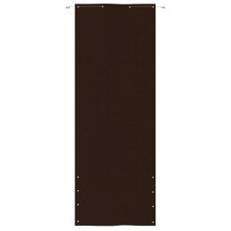  Parawan balkonowy, czarny, 80x240 cm, tkanina Oxford Lumarko!