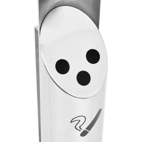  Popielniczka ścienna, stal nierdzewna Lumarko!